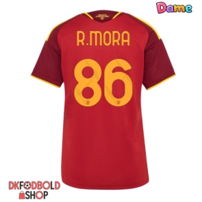 AS Roma Rodrigo Mora #86 Hjemmebanetrøje Dame 2026-27 Kort ærmer